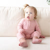 Luna & Arlo Basics Playsuit - Dusty Rose - Magnolia BabyPlaysuit