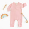 Luna & Arlo Basics Playsuit - Dusty Rose - Magnolia BabyPlaysuit