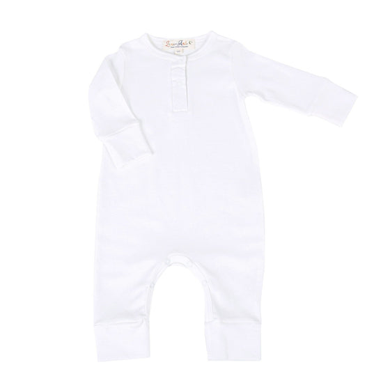 Luna & Arlo Basics Playsuit - Ivory - Magnolia BabyPlaysuit