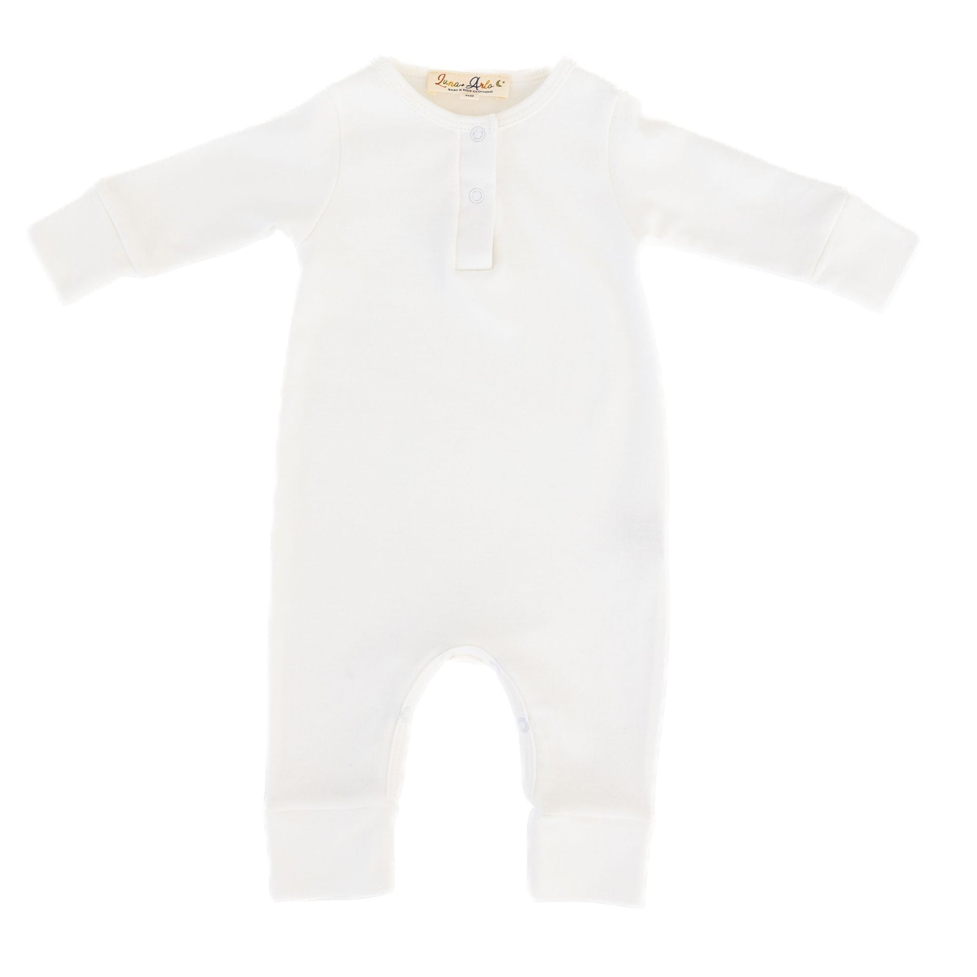 Luna & Arlo Basics Playsuit - Ivory - Magnolia BabyPlaysuit