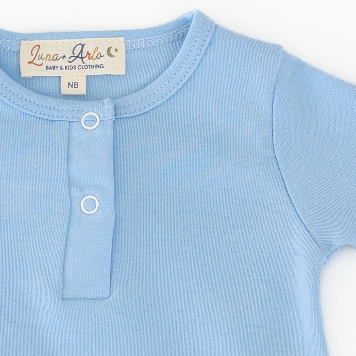 Luna & Arlo Basics Playsuit - Sky - Magnolia BabyPlaysuit