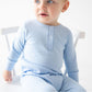 Luna & Arlo Basics Playsuit - Sky - Magnolia BabyPlaysuit