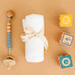 Luna & Arlo Basics Receving Blanket - Ivory - Magnolia BabyReceiving Blanket