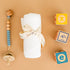 Luna & Arlo Basics Receving Blanket - Ivory - Magnolia BabyReceiving Blanket