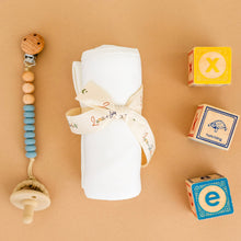  Luna & Arlo Basics Receving Blanket - Ivory - Magnolia BabyReceiving Blanket