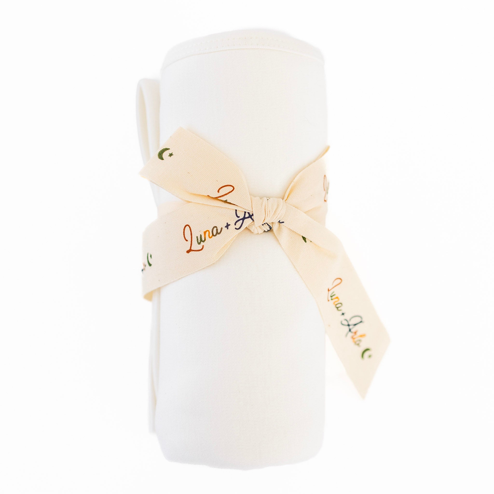 Luna & Arlo Basics Receving Blanket - Ivory - Magnolia BabyReceiving Blanket