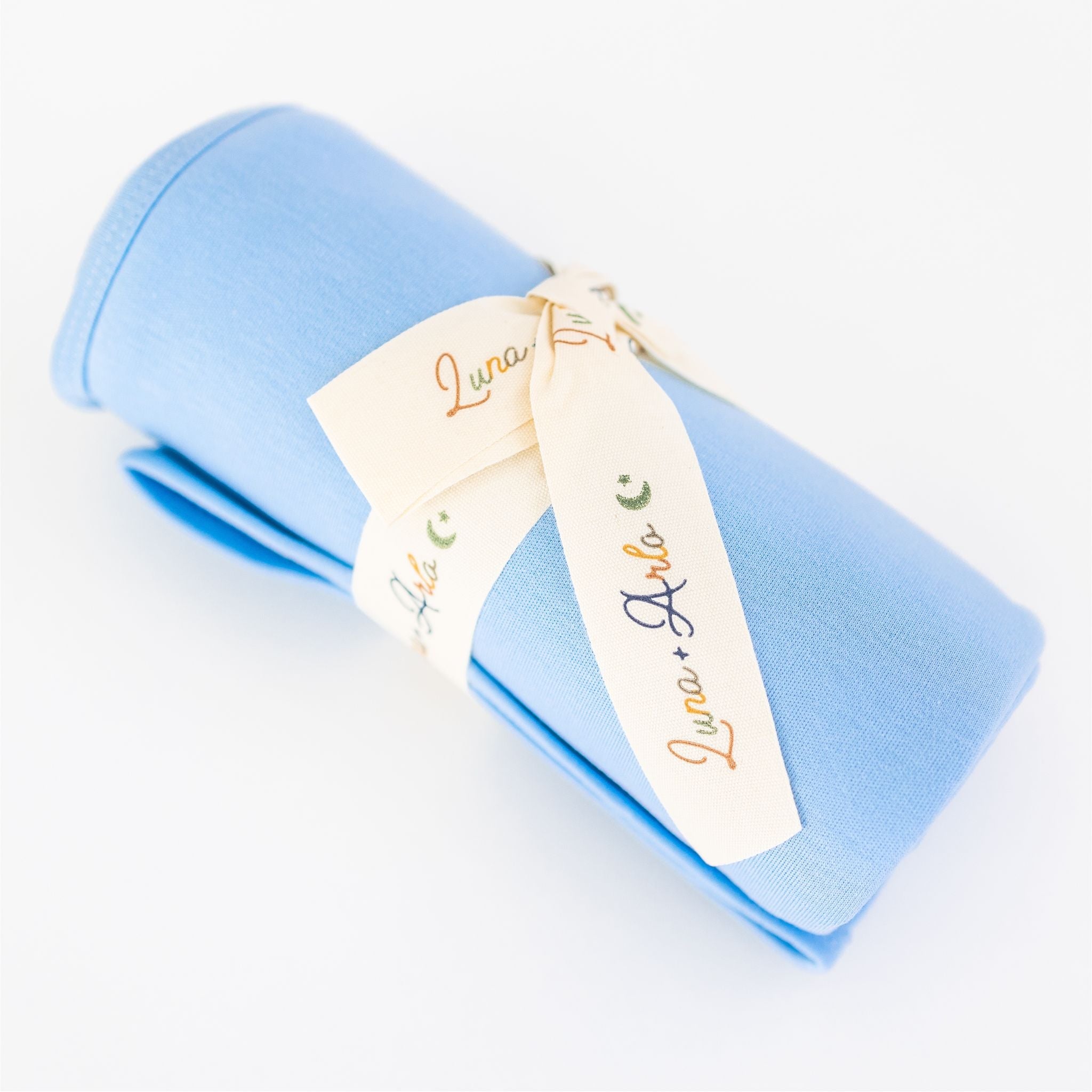 Luna & Arlo Basics Receving Blanket - Sky - Magnolia BabyReceiving Blanket