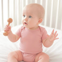  Luna & Arlo Basics Short Sleeve Bodysuit - Dusty Rose - Magnolia BabyBodysuit