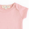 Luna & Arlo Basics Short Sleeve Bodysuit - Dusty Rose - Magnolia BabyBodysuit