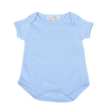  Luna & Arlo Basics Short Sleeve Bodysuit - Sky - Magnolia BabyBodysuit