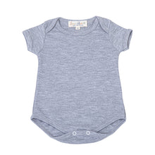  Luna & Arlo Basics Short Sleeve Bodysuit - Slate - Magnolia BabyBodysuit