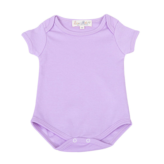 Luna & Arlo Basics Short Sleeve Bodysuit - Wisteria - Magnolia BabyBodysuit