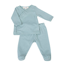  Luna & Arlo Basics X - Tee Footed Pant Set - Moss - Magnolia Baby2pc Pant Set