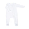 Luna & Arlo Basics Zip Footie - Ivory - Magnolia BabyFootie