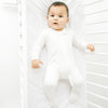 Luna & Arlo Basics Zip Footie - Ivory - Magnolia BabyFootie