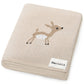 Bleu La La_Luxury Cotton Baby Blanket - Deer_2