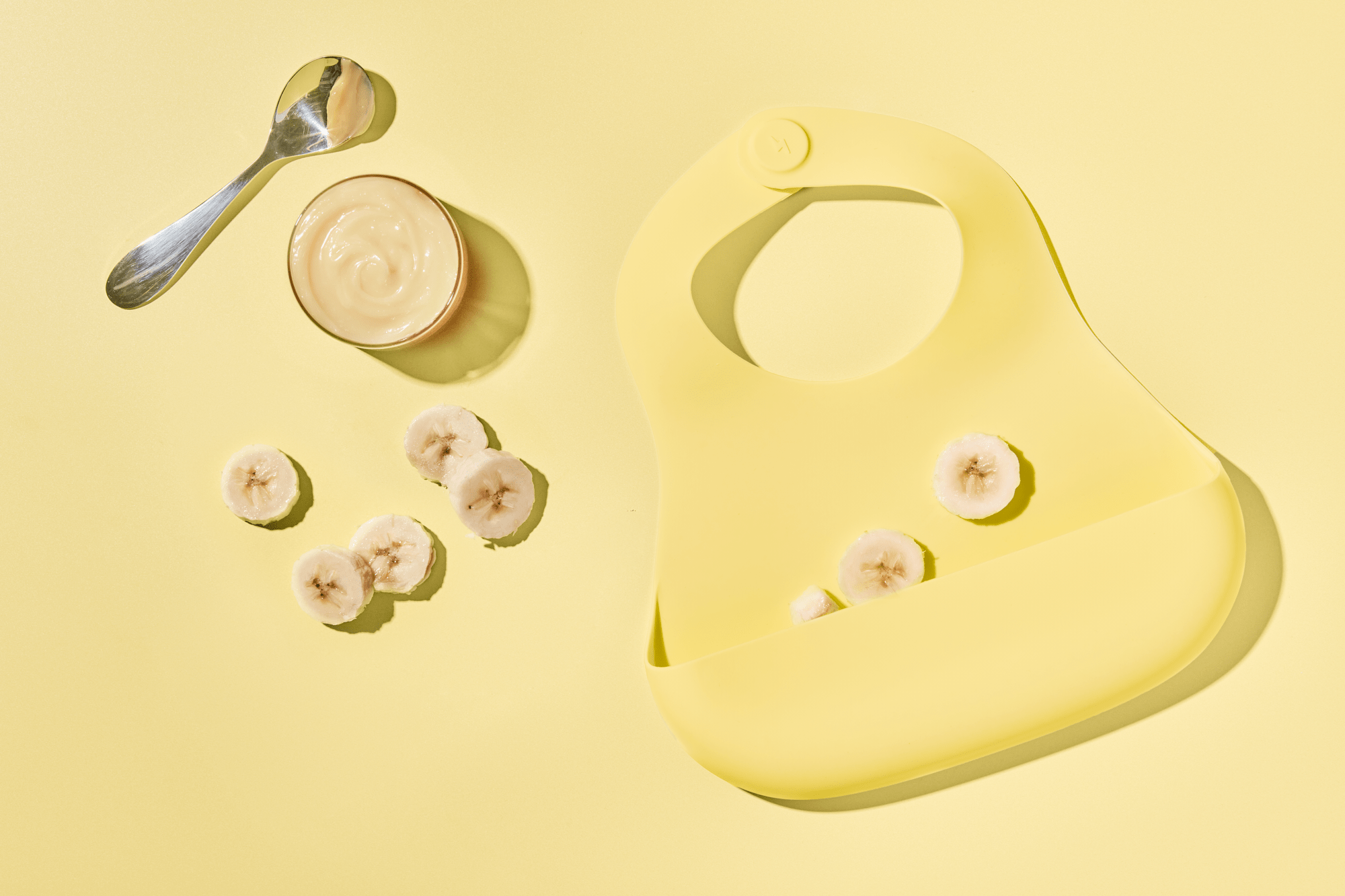 Magnetic Silicone Bib - Banana Split - Magnolia BabyBib