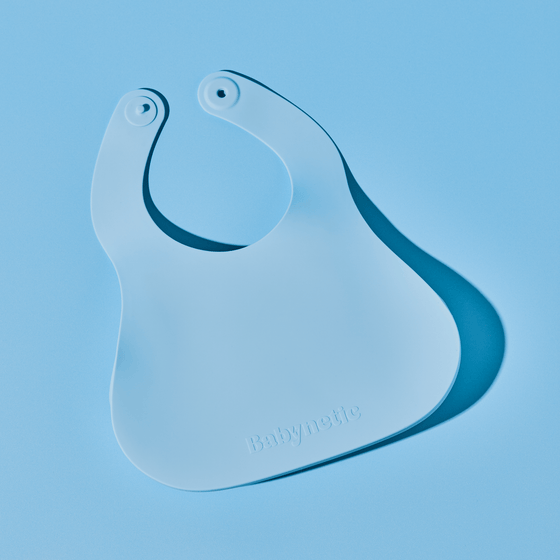 Magnetic Silicone Bib - Blueberry Burst - Magnolia BabyBib