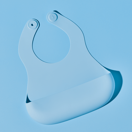 Magnetic Silicone Bib - Blueberry Burst - Magnolia BabyBib