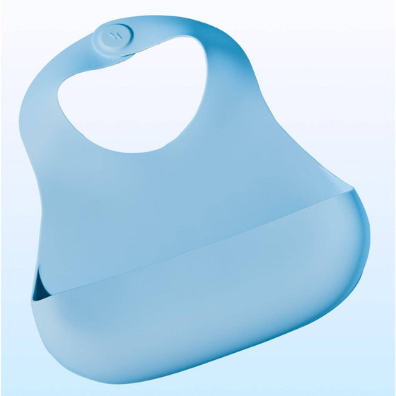 Magnetic Silicone Bib - Blueberry Burst - Magnolia BabyBib
