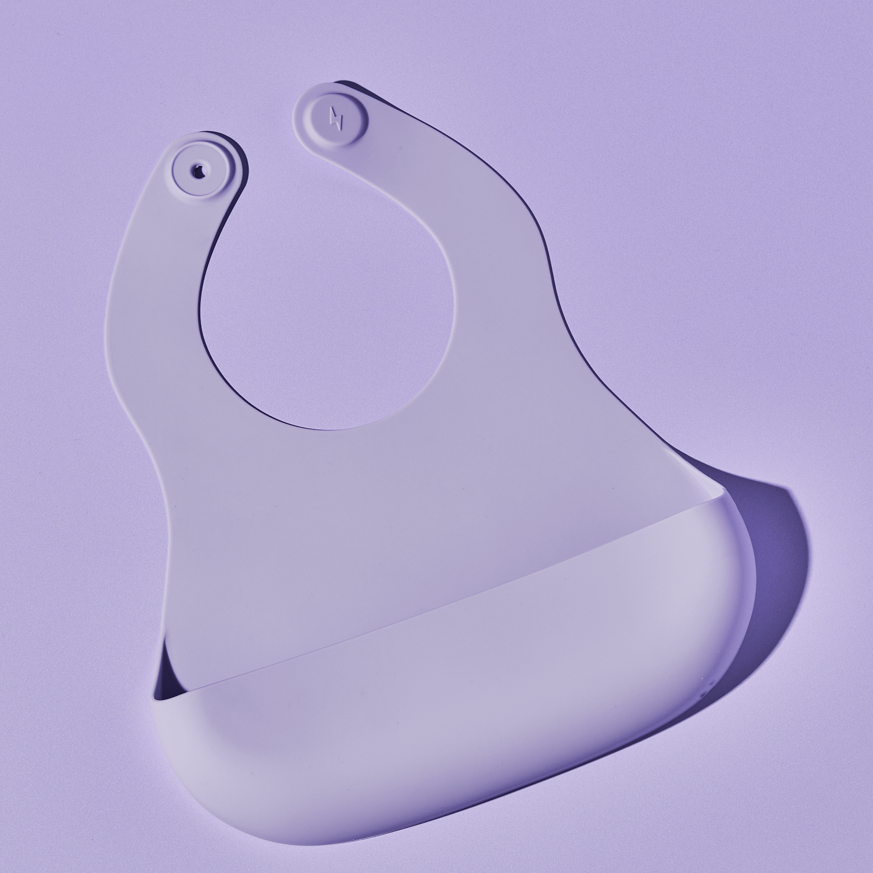 Magnetic Silicone Bib - Grape Crush - Magnolia Baby