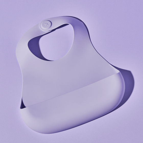 Magnetic Silicone Bib - Grape Crush - Magnolia Baby