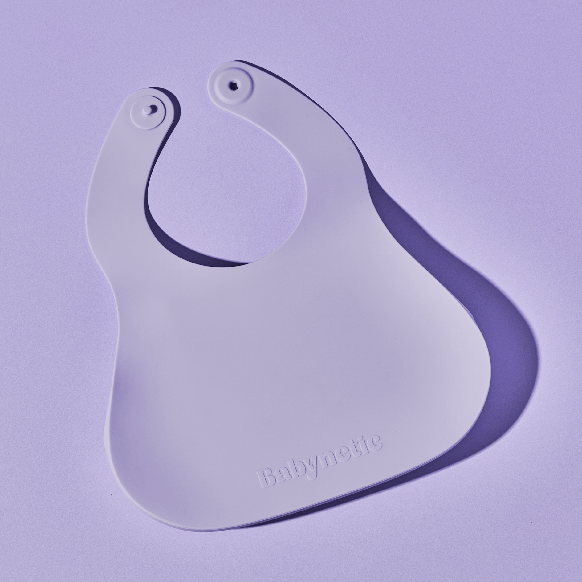 Magnetic Silicone Bib - Grape Crush - Magnolia Baby