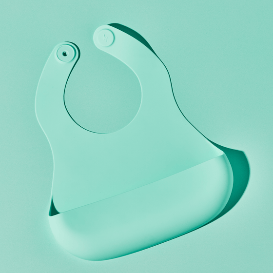 Magnetic Silicone Bib - Kiwi Bliss - Magnolia BabyBib