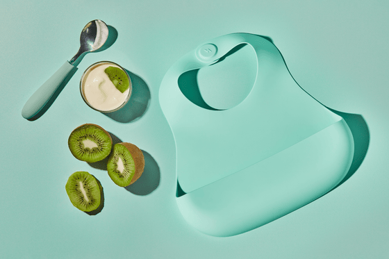 Magnetic Silicone Bib - Kiwi Bliss - Magnolia BabyBib