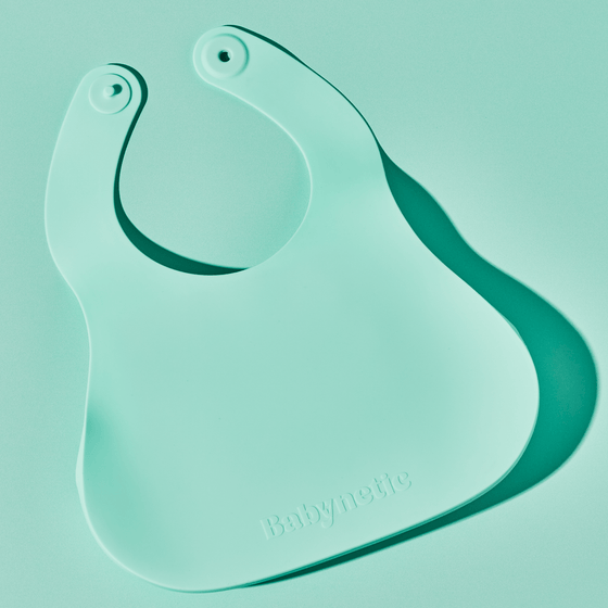 Magnetic Silicone Bib - Kiwi Bliss - Magnolia BabyBib
