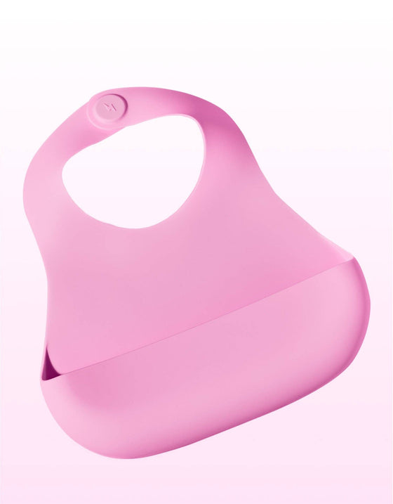Magnetic Silicone Bib - Strawberry Dream - Magnolia BabyBib