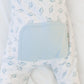 Baby Dino Print Zip Footie