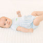 Bayou Baby Hand-Embroidered Bubble - Light Blue