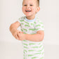 Bayou Baby Short Pajamas - Light Blue