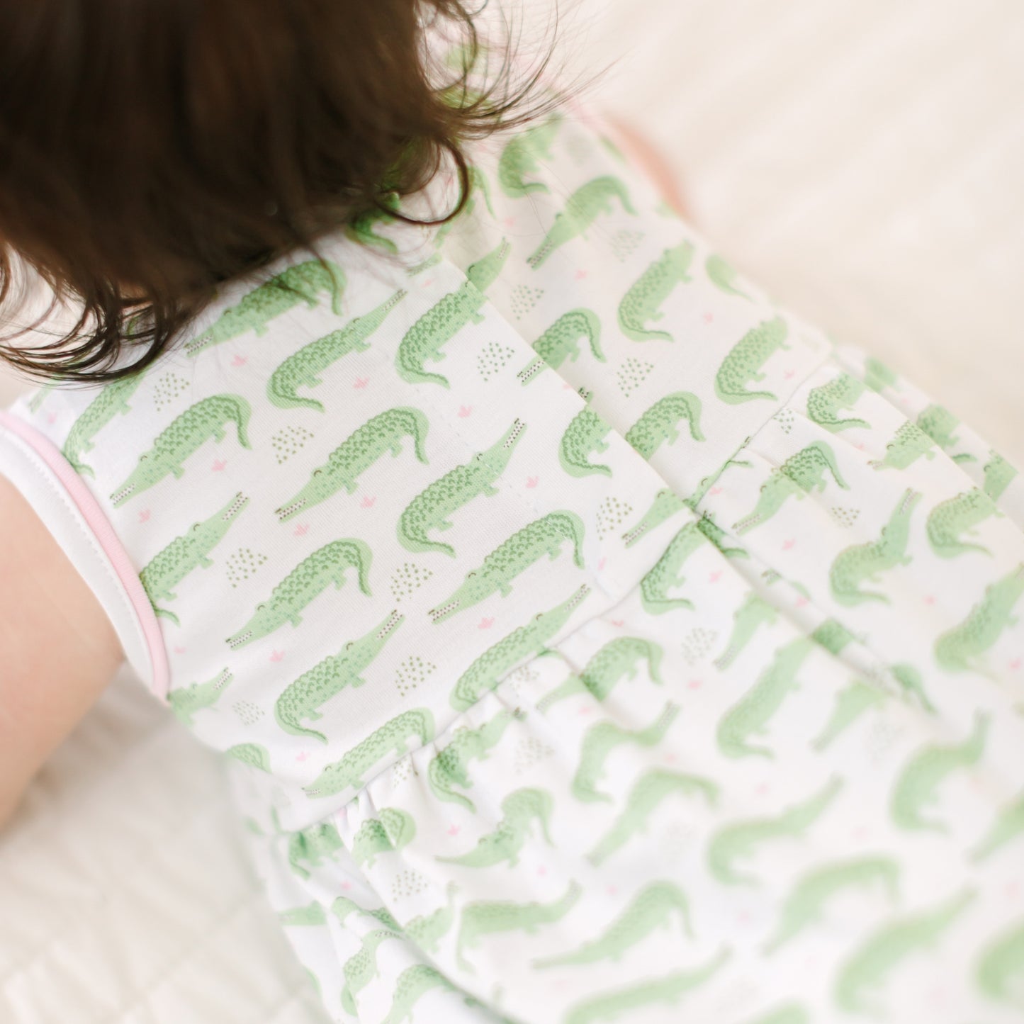 Bayou Baby Print Bubble - Pink