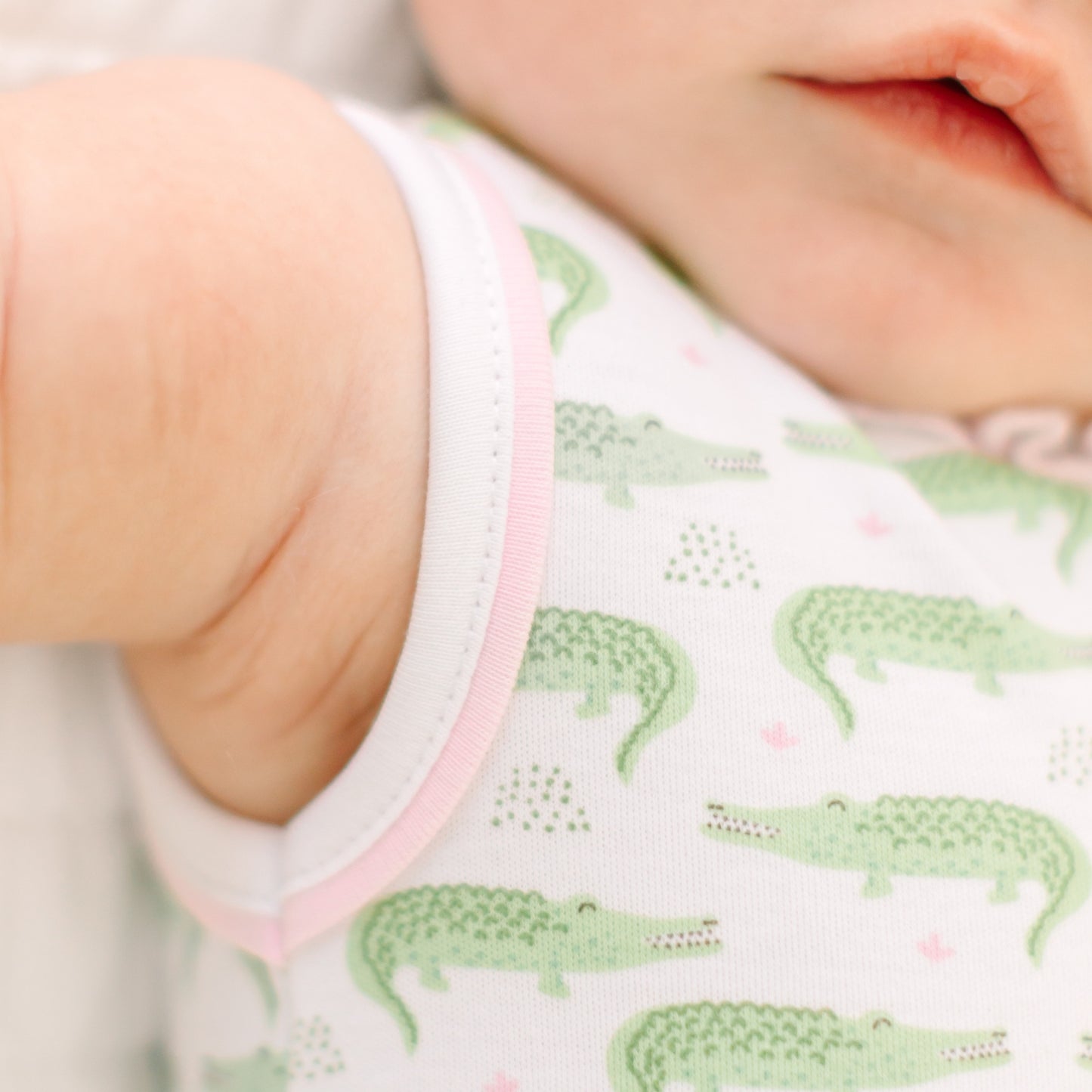 Bayou Baby Print Bubble - Pink