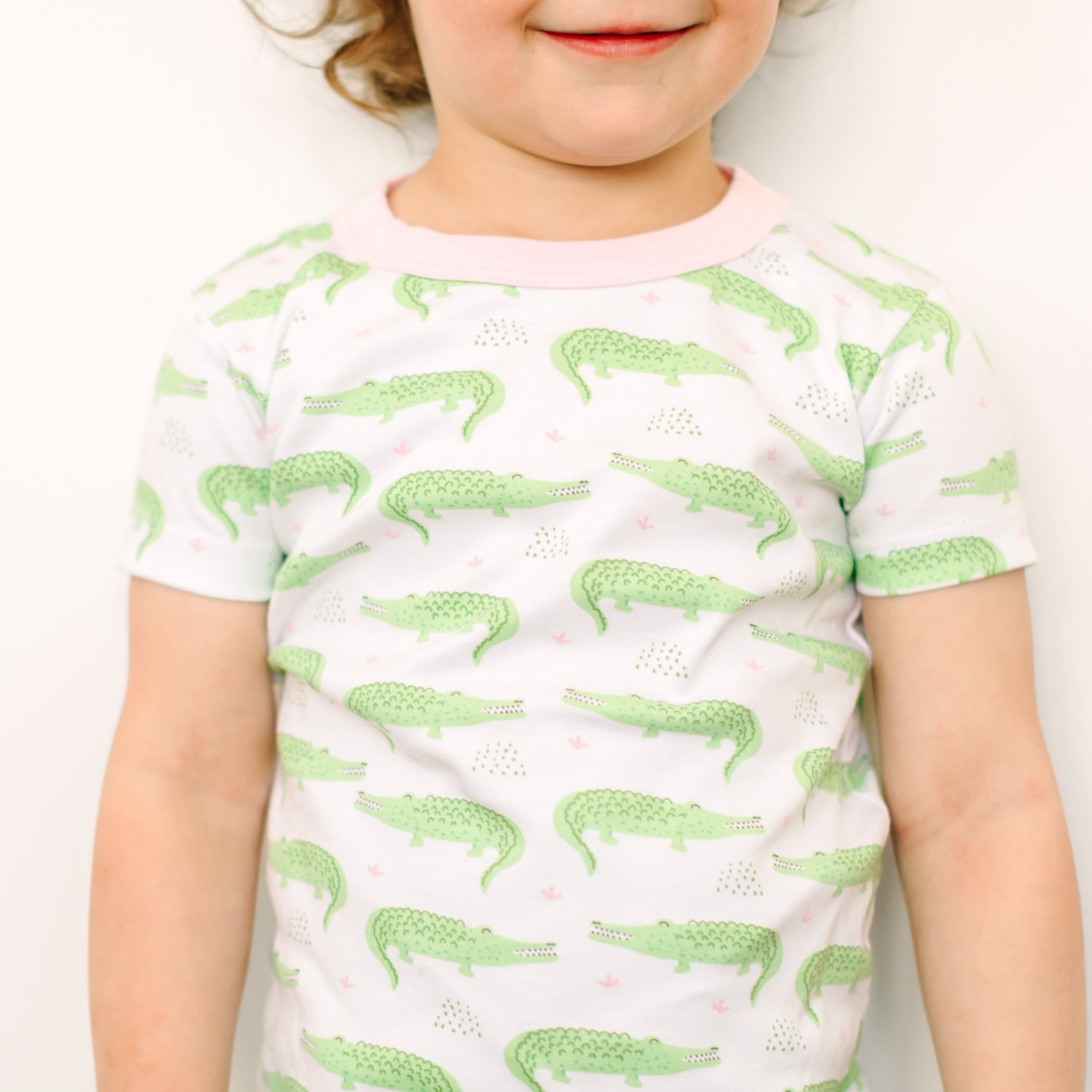 Bayou Baby Short Pajamas - Pink