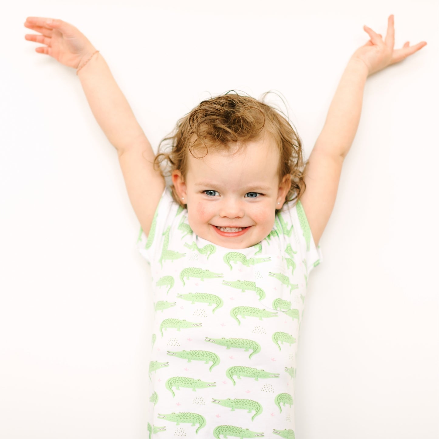 Bayou Baby Short Pajamas - Pink