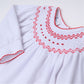 Chris Classics Bishop Gown - White Red - Magnolia Baby Boy