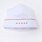 Chris Classics Embroidered Hat - White Red - Magnolia Baby Boy