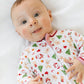 Christmas Magic Print Zip Footie