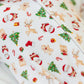 Christmas Magic Print Zip Footie