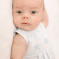 Coastal Treasures Smocked Bubble - Light Blue