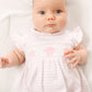 Coastal Treasures Smocked Bubble - Pink