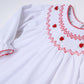 Eve Classics Infant Bishop Long Sleeve Dress Set - White Red - Magnolia Baby Girl