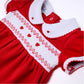 Eve Classics Infant Smocked Short Sleeve Dress - Red - Magnolia Baby Girl