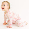 Animal Crackers Long Pajamas - Pink