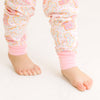 Animal Crackers Long Pajamas - Pink