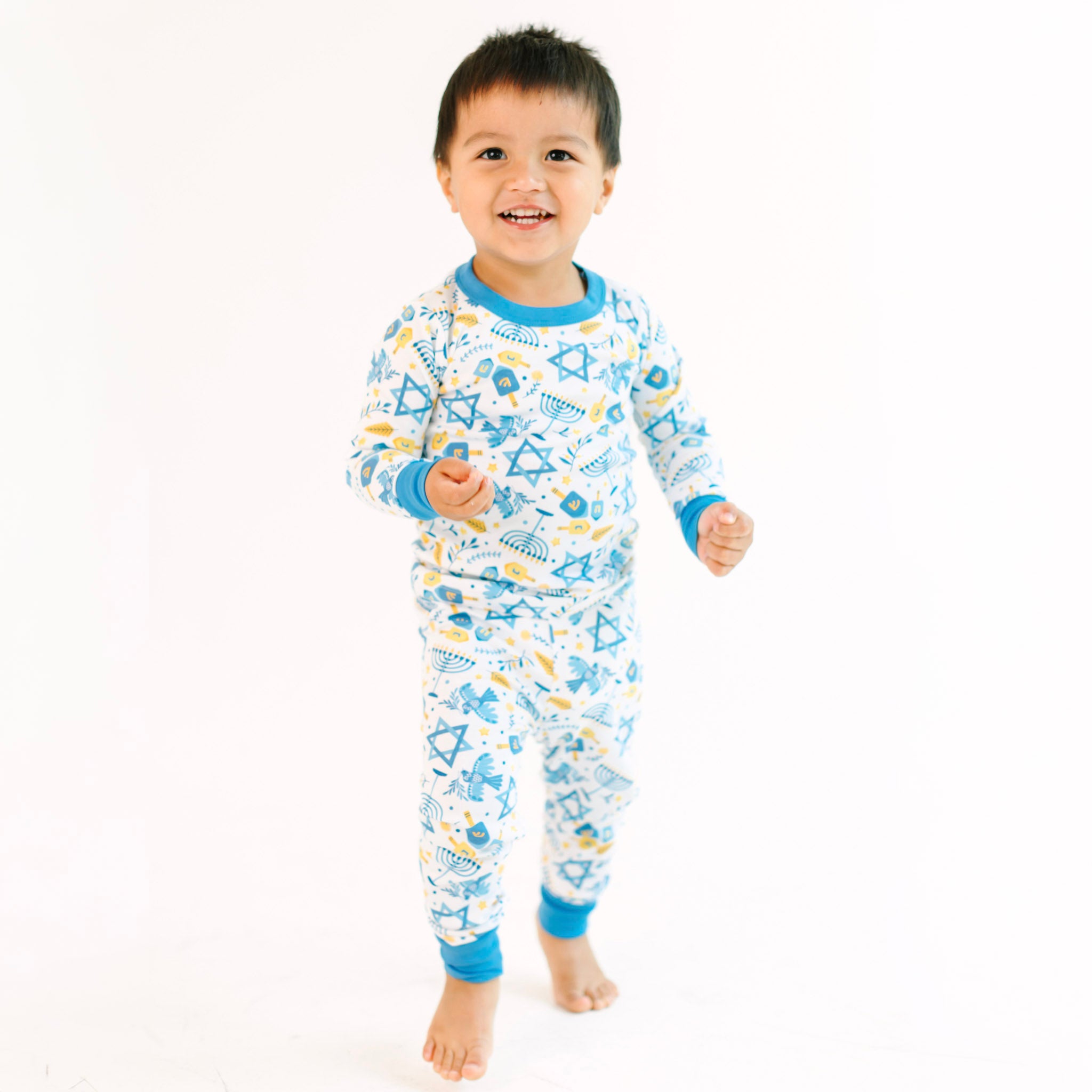 Hanukkah Nights Long Pajamas