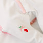 Jolly Ribbons Hand-Embroidered Ruffle Footie